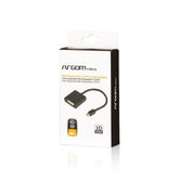 Cable Adaptador Mini Display Port a DVI-I Marca ARGOMtech. Mini Display Port to DVI-I Cable Adapter. Adaptador de video de alta calidad.